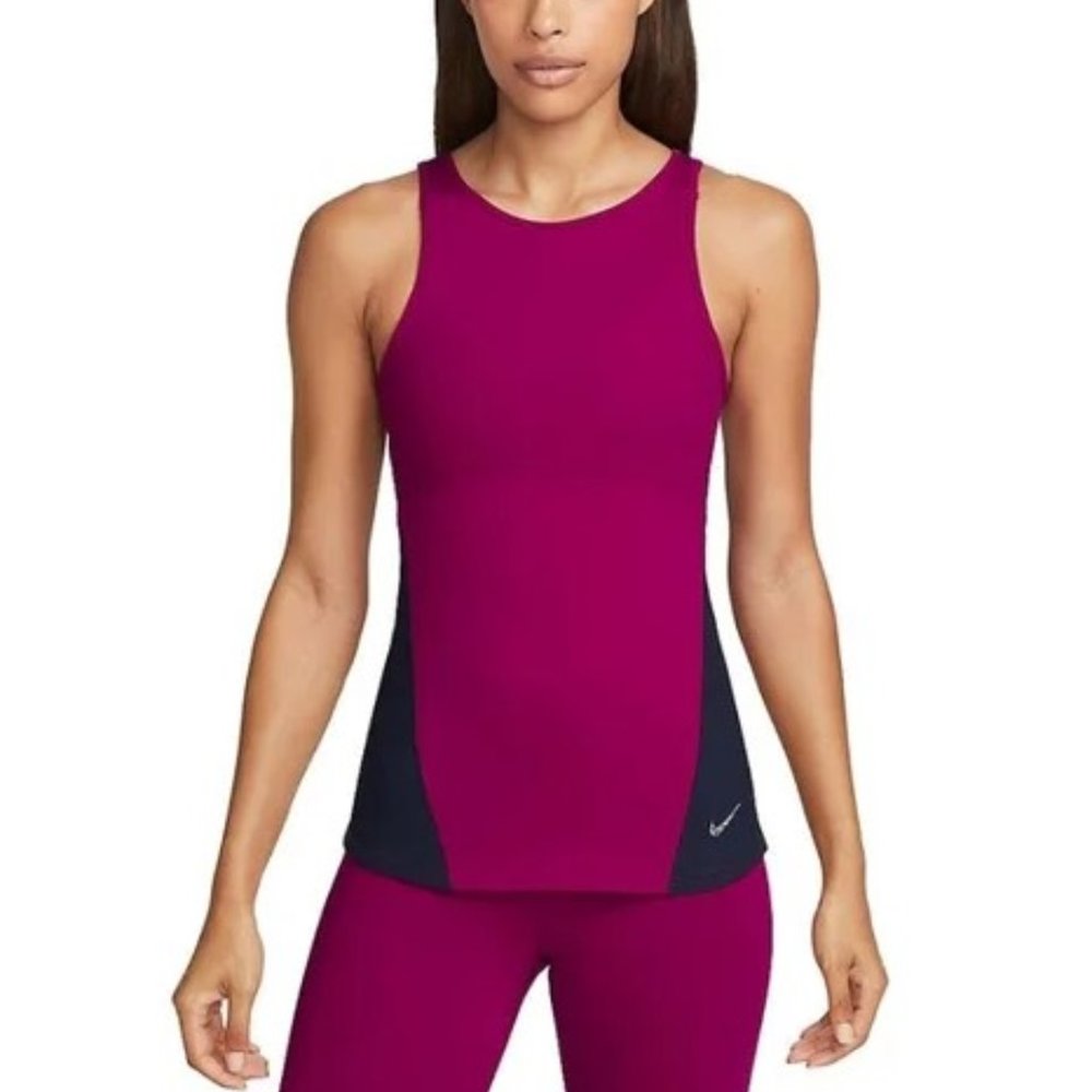 Nike Yoga Dri-FIT Ribbed Training Tank Top L